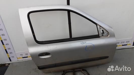 Дверь передняя правая renault clio 2 (4BE04E201)