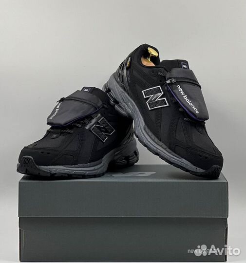 Динамичные New Balance 1906R Total Black обувь