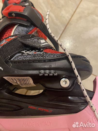 Коньки детские раздвижные