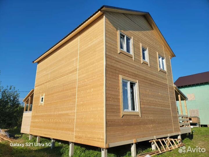 Дачный домик каркасный под ключ