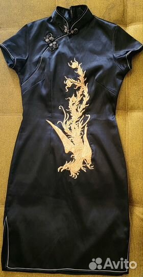 Платье в китайском стиле