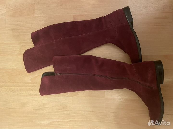 Ботфорты замшевые Ralf Ringer 38