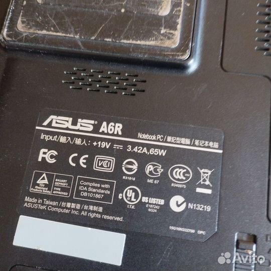 Ноутбук asus