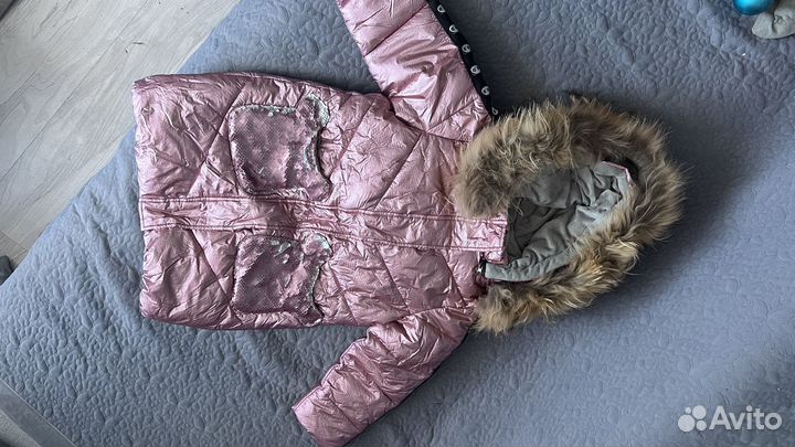 Пуховик детский зимний