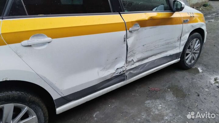 Дверь задняя правая volkswagen polo