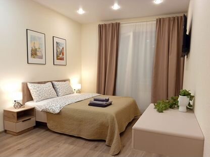 Квартира-студия, 30 м², 2 кровати, Санкт-Петербург