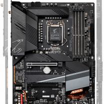 Материнская плата Z590 aorus elite AX+11400f