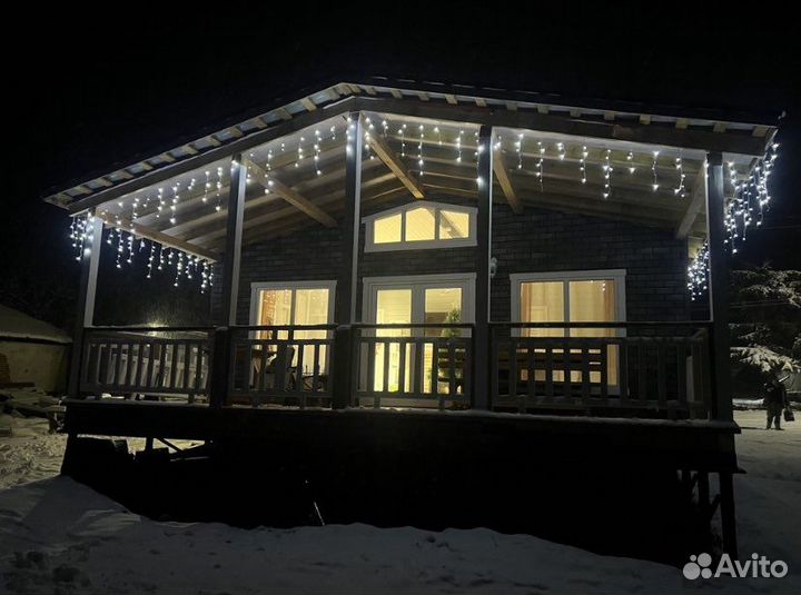 Гирлянда светодиодная уличная бахрома 25 15 и 12 м