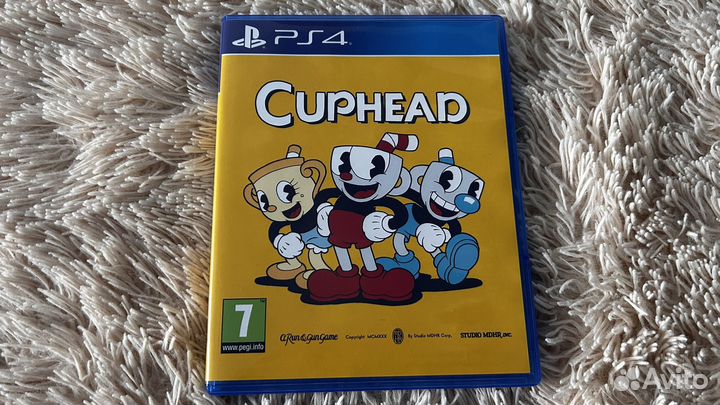 Cuphead ps4 диск