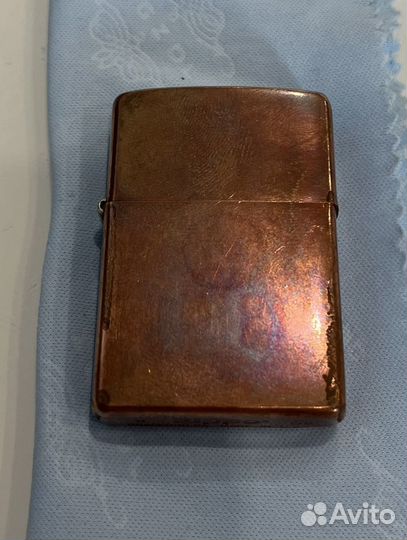 Зажигалка zippo copper 2005 б/у