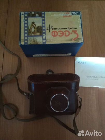 Плёночный фотоаппарат фэд 3