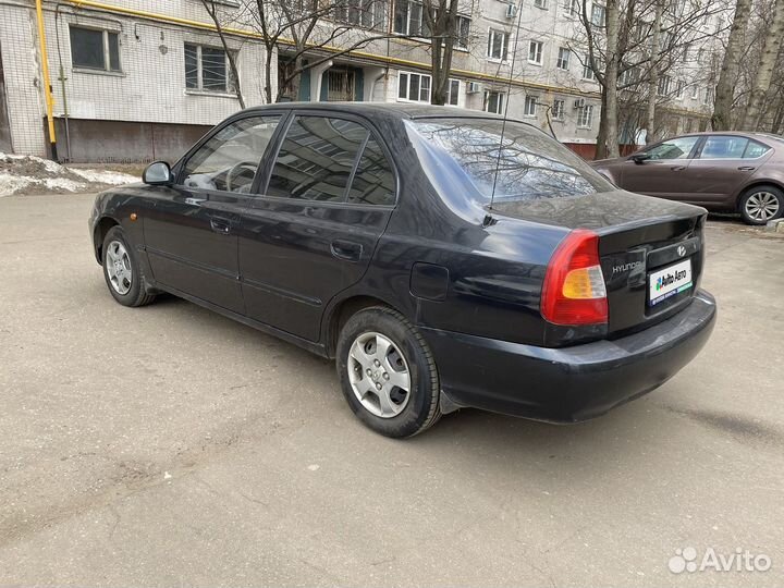 Hyundai Accent 1.5 МТ, 2008, 115 000 км