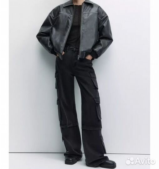 Кожаная куртка befree