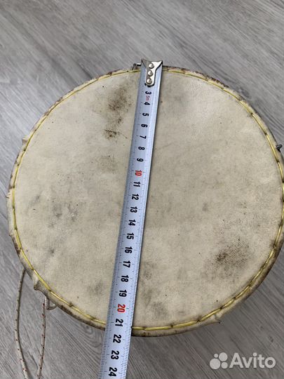 Барабан из кожи