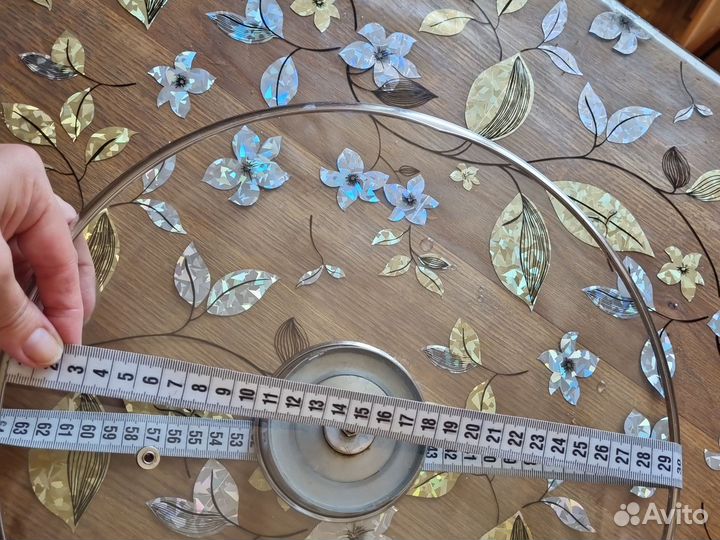 Крышка стекло.для казана/сковород