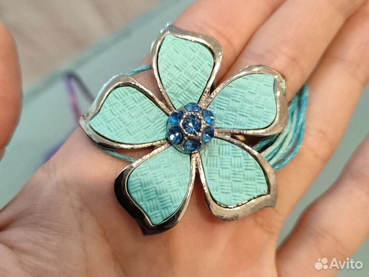 Комплект серьги и колье