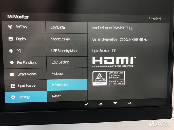 Монитор Xiaomi Mi Gaming Display 27 (xmmnt27HQ)