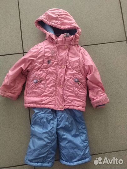 Демисезонный костюм 92