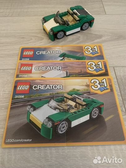 Lego Creator 31056 «Зеленый кабриолет»