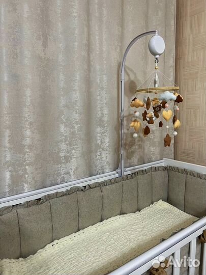 Бортики в кроватку