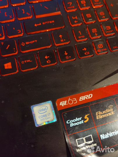 Игровой ноутбук msi