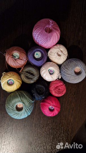 Нитки для вязания ирис