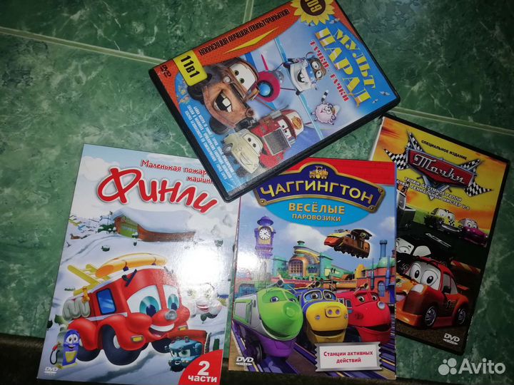 Dvd диски мультфильмы