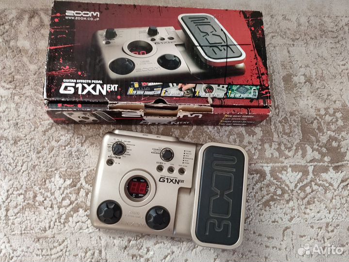 Гитарный процессор zoom g1 next