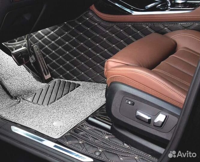 3D Коврики Haval Салон Багажник из Экокожи