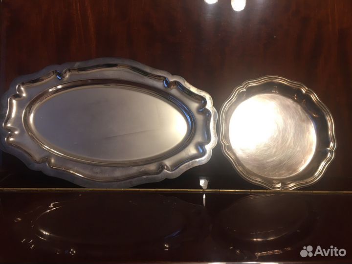Подносы посеребренные Алжир B.C.R