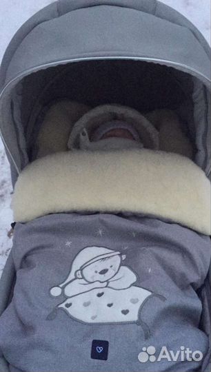 Конверт зимний меховой