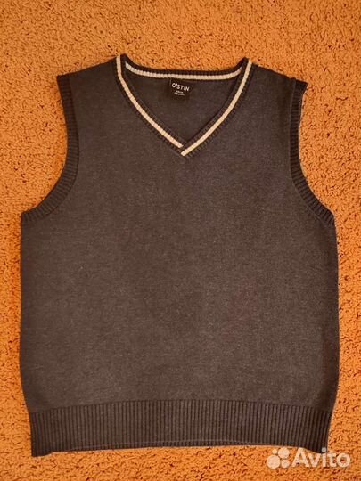 Жилетка для мальчика школьная 128