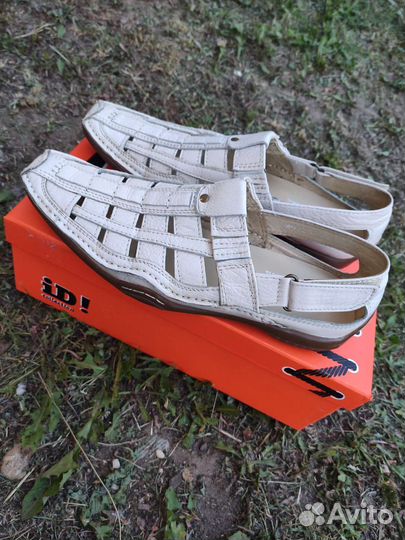 Продам новые мужские летние туфли кожаные 41р