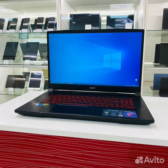 Ноутбук MSI Katana 17 B12UCR-821XRU, №68062