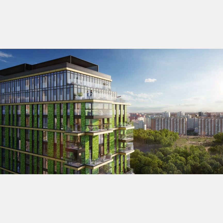 2-к. апартаменты, 50,6 м², 11/20 эт.