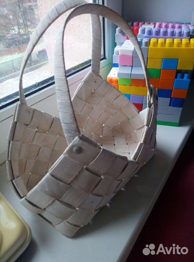 Корзина плетеная