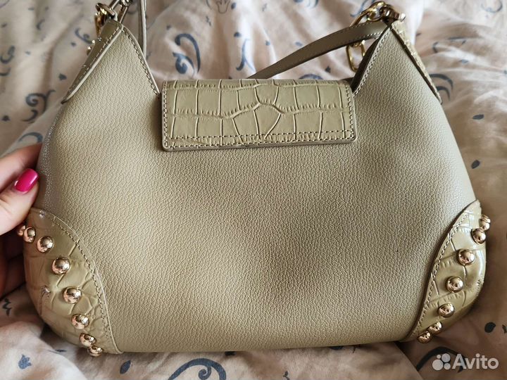 Сумка клатч натуральная кожа Baldinini