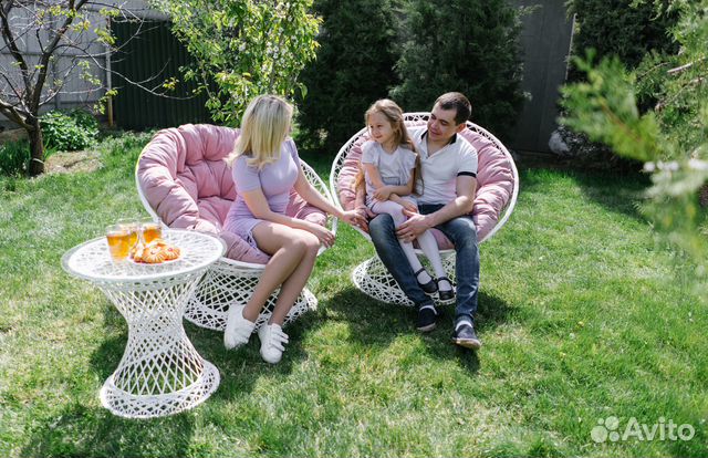 Плетеные столы, стулья, диваны, пуфы, кресла