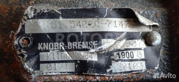 Компрессор пневмоподвески MAN TGX 2019 51540007147