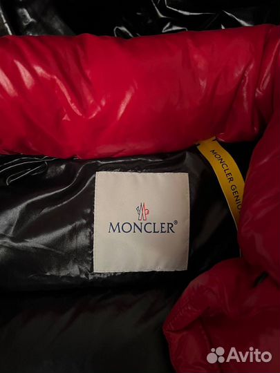 Moncler X Fragment Design Red пуховик оригинал