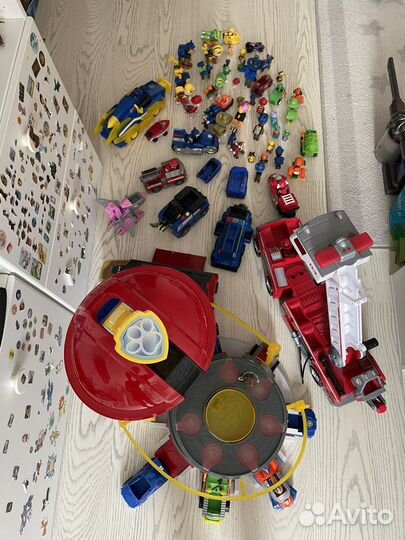 Щенячий патруль игрушки и база