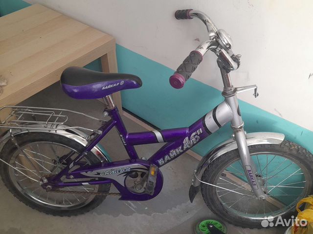 Детский велосипед бу 16