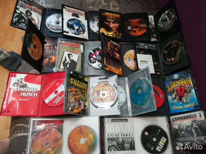 DVD игры на пк с мануалами