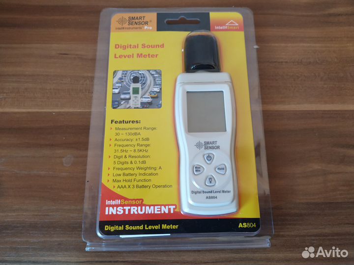Датчик уровня шума, новый (измеритель)