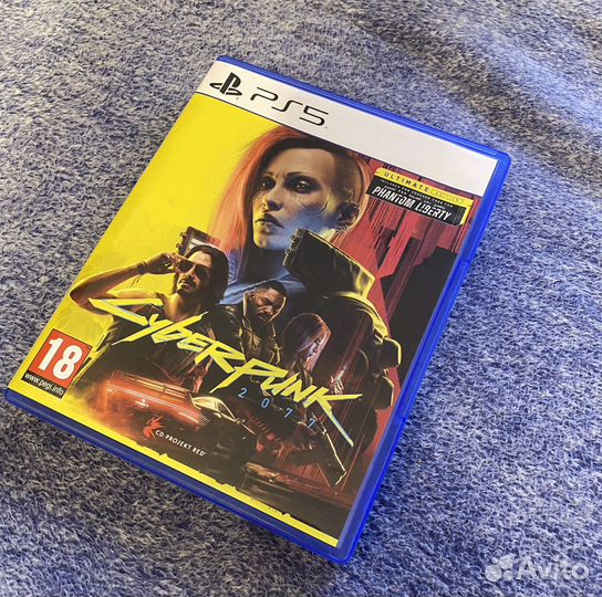 Cyberpunk 2077 ps5 диск