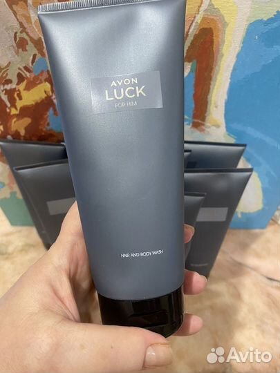 Luck Avon шампунь Гель для душа мужской Эйвон