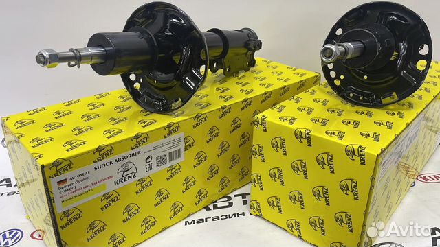 Амортизатор передний правый + левый Solaris/Rio 4