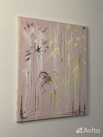 Картина маслом на холсте абстракция