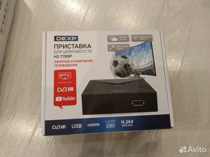 Приставка для цифрового тв dexp HD 7789P