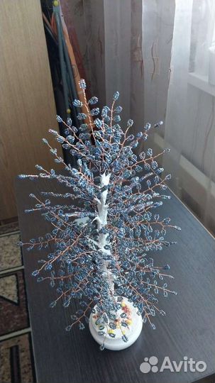 Поделки из бисера дерево